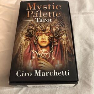 Mystic Palette Tarot Deck by Ciro Marchetti - Brown & Gold Artwork